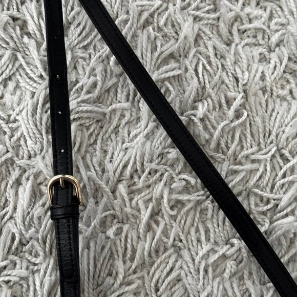 Karl Lagerfeld Crossbody Bag with Adjustable Strap in Black with Gold Hardware – - Picture 9 of 10